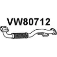 Выхлопная труба глушителя VENEPORTE H8KHVSW VW80712 2712522 HS 1QIIG