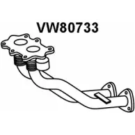 Выхлопная труба глушителя VENEPORTE CM31OO 2712543 2V F4EQ VW80733