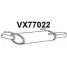 Задний глушитель VENEPORTE JD13C VX77022 Opel Astra (F) 1 Хэтчбек 2.0 i 16V (F08) 136 л.с. 1995 – 1998 RM WQ3