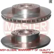 Тормозной диск MASTER-SPORT 24012002081-SET-MS UO4LQ40 Mercedes E-Class (A207) 4 Кабриолет 4.7 E 550 407 л.с. 2011 – 2024 L 2W98