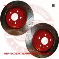 Тормозной диск MASTER-SPORT 92X DQT8 24012202431SE-PCS-MS PI1S7 2716446