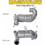 Катализатор MAGNAFLOW CO6Y4AD Peugeot 407 1 (6E) Универсал 2.0 HDi 135 136 л.с. 2004 – 2010 WLHED K7 60924D