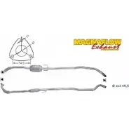 Катализатор MAGNAFLOW CQ6L4S 8 Opel Corsa (C) 3 Хэтчбек 1.7 CDTI (F08. F68) 100 л.с. 2003 – 2009 YDR41 65808D