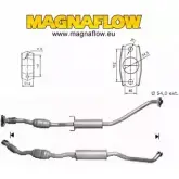 Катализатор MAGNAFLOW 2722387 XG J17O Y4QL8 68005D