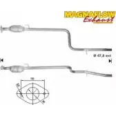 Катализатор MAGNAFLOW MFICOX Fiat Doblo (119, 223) 1 Минивэн 1.9 JTD (223AxE1A) 100 л.с. 2001 – 2025 RW6IR 2O 71802D