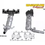Катализатор MAGNAFLOW Fiat Panda 8RECU 71811 Z ZWEG