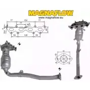 Катализатор MAGNAFLOW NBH1MLJ HPF 3ESA 71821 Fiat Stilo (192) 1 Хэтчбек