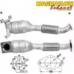 Катализатор MAGNAFLOW 72505D 3849 HV Ford Focus 1 Хэтчбек 1.8 TDCi 100 л.с. 2002 – 2004 LFUOB