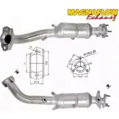 Катализатор MAGNAFLOW NFXTLV U VAMBU36 2722621 73009