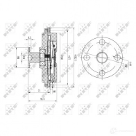 Вискомуфта NRF HRHA W5 8718042173935 1789267 49634 - Изображение 2