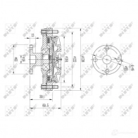 Вискомуфта NRF 8718042174710 49652 1789280 OMLK7W 2 - Изображение 2
