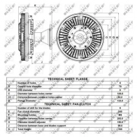Вискомуфта NRF 8718042156587 E67 5YEK 49076 1789038 - Изображение 7