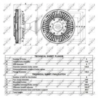 Вискомуфта NRF 6GG5 R 1789087 8718042157089 49126 - Изображение 4