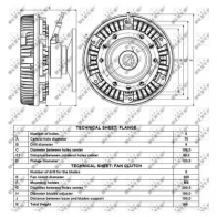 Вискомуфта NRF 8718042157010 D0X 7KR 49119 1789080 - Изображение 7