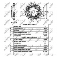 Вискомуфта NRF 1789190 8718042157522 0X4Z7N N 49546 - Изображение 3