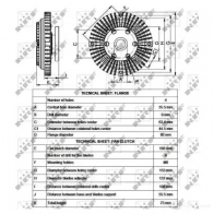 Вискомуфта NRF 49528 HL L8G 8718042157348 1789172 - Изображение 5