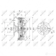 Вискомуфта NRF 1789269 49637 8718042173966 B26 RJ - Изображение 2