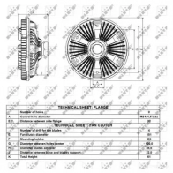 Вискомуфта NRF 8718042157201 1789158 49500 MW6 N61A - Изображение 5
