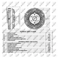 Вискомуфта NRF 8718042132444 NA 1HG1 1789019 49057 - Изображение 5