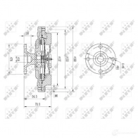 Вискомуфта NRF 8718042173638 6PBVRB P 49604 1789245 - Изображение 2
