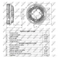 Вискомуфта NRF 49109 98NHR 93 8718042156914 1789070 - Изображение 5