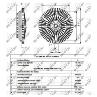 Вискомуфта NRF 49532 RI 0KY 8718042157386 1789176 - Изображение 6