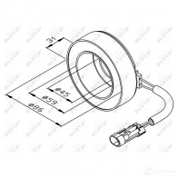 Муфта компрессора кондиционера NRF 8718042072887 38475 C VPUN 1788266 - Изображение 7