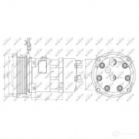 Компрессор кондиционера NRF 1786896 32884 8718042182586 DY 8S1A8 - Изображение 1