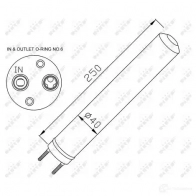 Компрессор кондиционера NRF 8718042168825 0I 6ZJ 32830 1786830 - Изображение 4