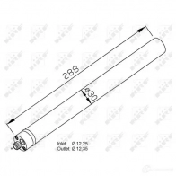 Компрессор кондиционера NRF EBE9 5GK 32963 1438021291 - Изображение 3