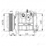 Компрессор кондиционера NRF 8718042134288 1786187 32203g 7TV WLD - Изображение 2