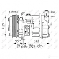 Компрессор кондиционера NRF 32673G 1786610 7 UGEX8E 8718042138897 - Изображение 2