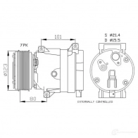 Компрессор кондиционера NRF 9VHBG 3 32872 8718042176615 1786879 - Изображение 4