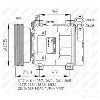 Компрессор кондиционера NRF 1786432 32486g 8718042134998 40 FIW - Изображение 5