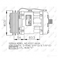 Компрессор кондиционера NRF 32478g 8 M0776 8718042134936 1786423 - Изображение 4