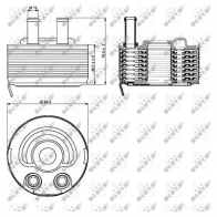 Компрессор кондиционера NRF U C5JZCQ 8718042015969 32145 Nissan Primera (P12) 3 2002 – 2008