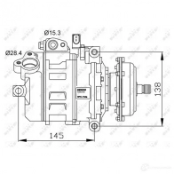 Компрессор кондиционера NRF C 11E9 32148g 1786141 8718042137302 - Изображение 5