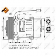 Компрессор кондиционера NRF ZK4 2I 32445g 8718042136695 1786377 - Изображение 6