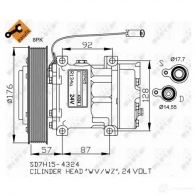 Компрессор кондиционера NRF ZK4 2I 32445g 8718042136695 1786377 - Изображение 8