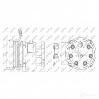 Компрессор кондиционера NRF 8718042182616 32884g HA9F 1H 1786897 - Изображение 1
