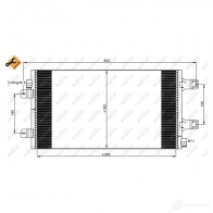 Радиатор кондиционера NRF 35292 1787588 8718042021847 XKWEK 5 - Изображение 3