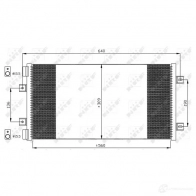 Радиатор кондиционера NRF 5 IKQJN 1787730 8718042023759 35492 - Изображение 4
