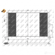 Радиатор кондиционера NRF 1787756 GJHT FU 35525 8718042024077 - Изображение 5
