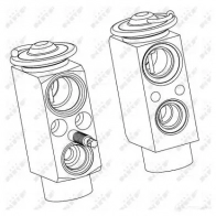 Радиатор кондиционера NRF 35465 8718042023483 1787707 JAJH 2H2 - Изображение 5