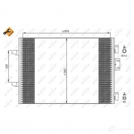 Радиатор кондиционера NRF 1787775 8718042024268 35544 X OE69NX - Изображение 3
