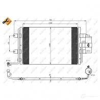 Радиатор кондиционера NRF ZT NHDHM 1787557 35227 8718042021236 - Изображение 6