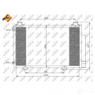 Радиатор кондиционера NRF 8718042022233 35333 1787621 7 74435 - Изображение 3