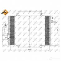 Радиатор кондиционера NRF 35379 8718042022677 1787655 X7KYXW V - Изображение 2
