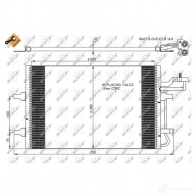 Радиатор кондиционера NRF D0LB F 35770 1787916 8718042057969 - Изображение 3