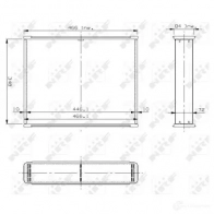 Радиатор кондиционера NRF B 403KR 8718042021618 1787579 35268 - Изображение 4